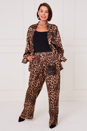 katheline CO-ord suit in leopard print