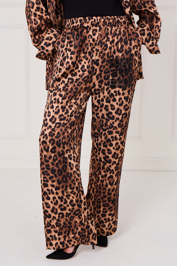 katheline CO-ord suit in leopard print