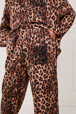 katheline CO-ord suit in leopard print