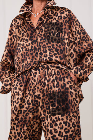 katheline CO-ord suit in leopard print