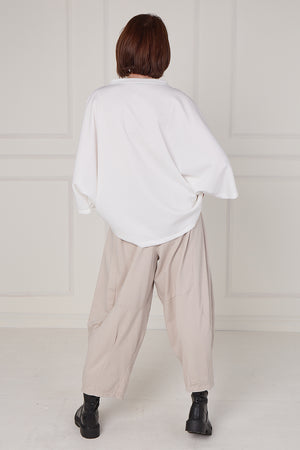 Heart to heart top in ecru