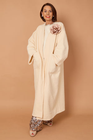 goodwin waterfall longcoat in cream