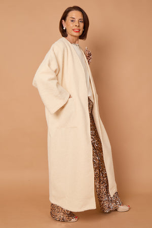 goodwin waterfall longcoat in cream