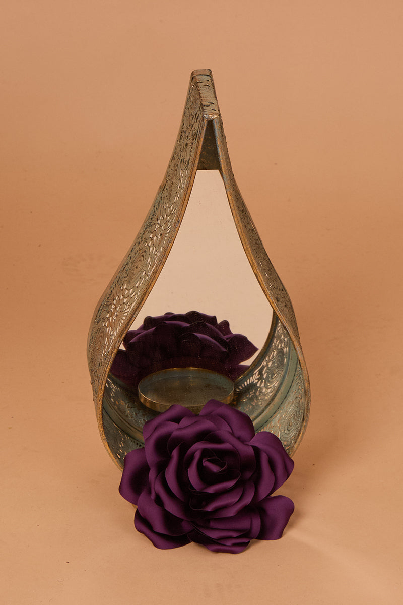 Goodwin attachable brooch in plum