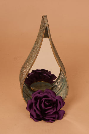 Goodwin attachable brooch in plum