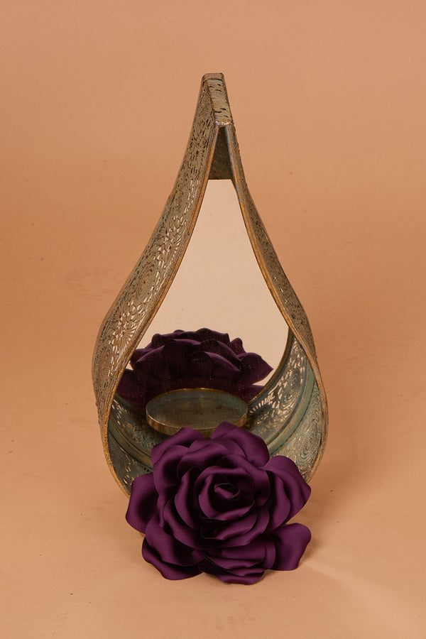 Goodwin attachable brooch in plum