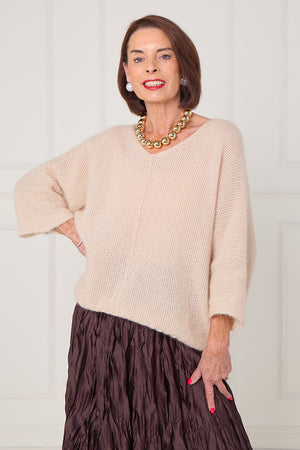 Ruby knitwear in beige