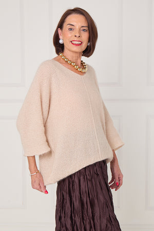 Ruby knitwear in beige