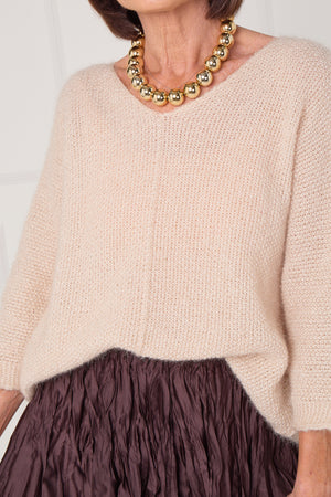Ruby knitwear in beige