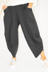 CORSE BALLOON Trouser IN BLACK