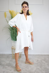 Marina Dress in cream