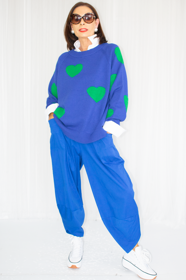 CORSE Cocoon Trouser in Royal BlUE