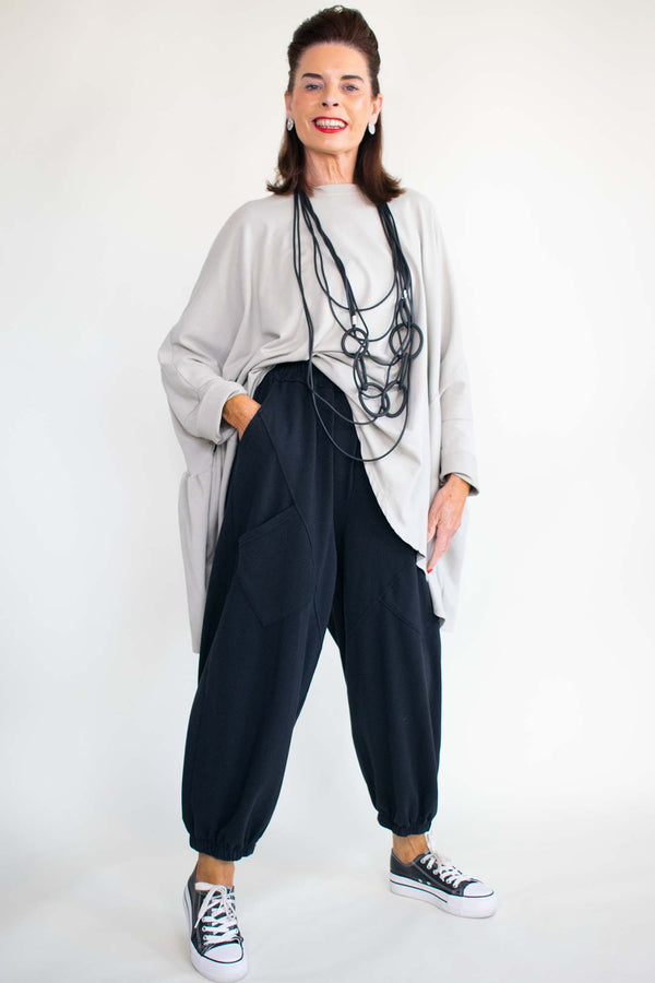 Joannah Cocoon Trousers in Black