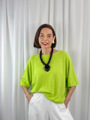 Saliyan knitwear in APPLE GREEN