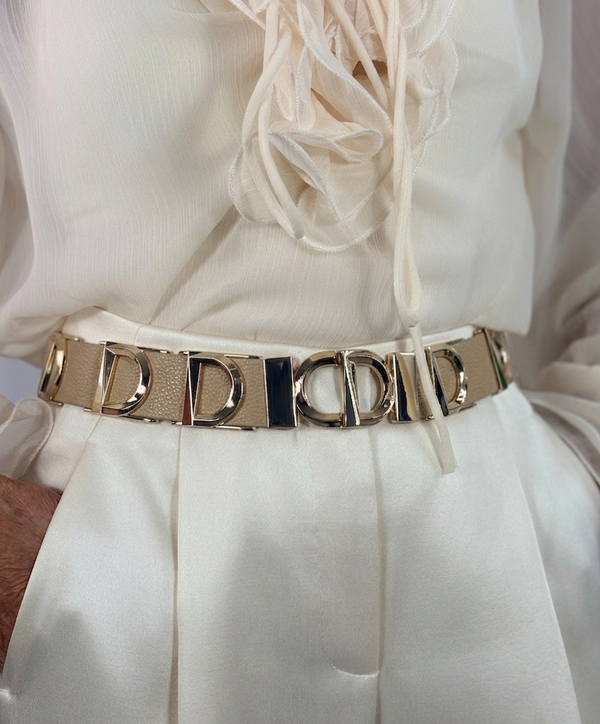 Oporto belt in beige