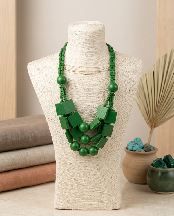 Main Necklace in green