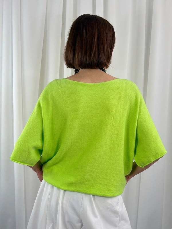 Saliyan knitwear in APPLE GREEN