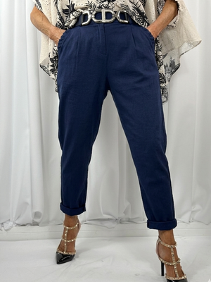Palma tailored trousers in navy