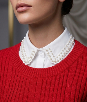 Pearl Collar in white
