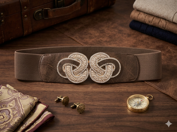 Cortina belt in chocolate - Bond Street Store