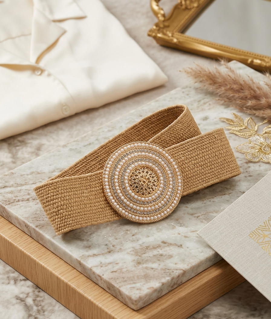 Marlo belt in beige