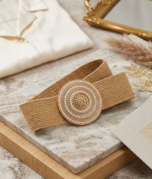 Marlo belt in beige
