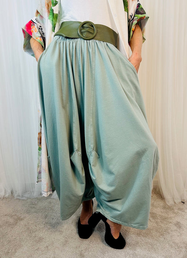 Sage Belt in Green