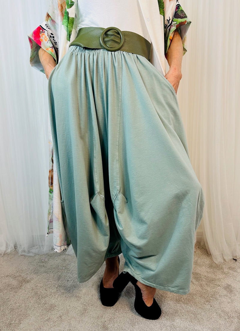 Sage Belt in Green