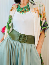 Sage Belt in Green