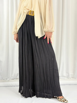 antibes palazzo trouser in black