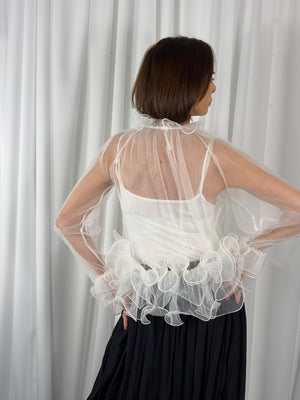 Julitte Top in white - Bond Street Store