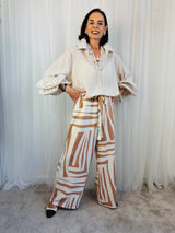 Portofino  Shirt in Beige