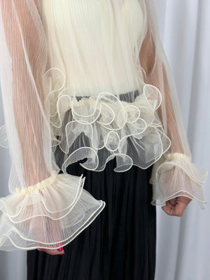 Julitte Top in Beige - Bond Street Store