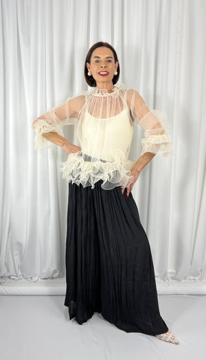 Julitte Top in Beige - Bond Street Store