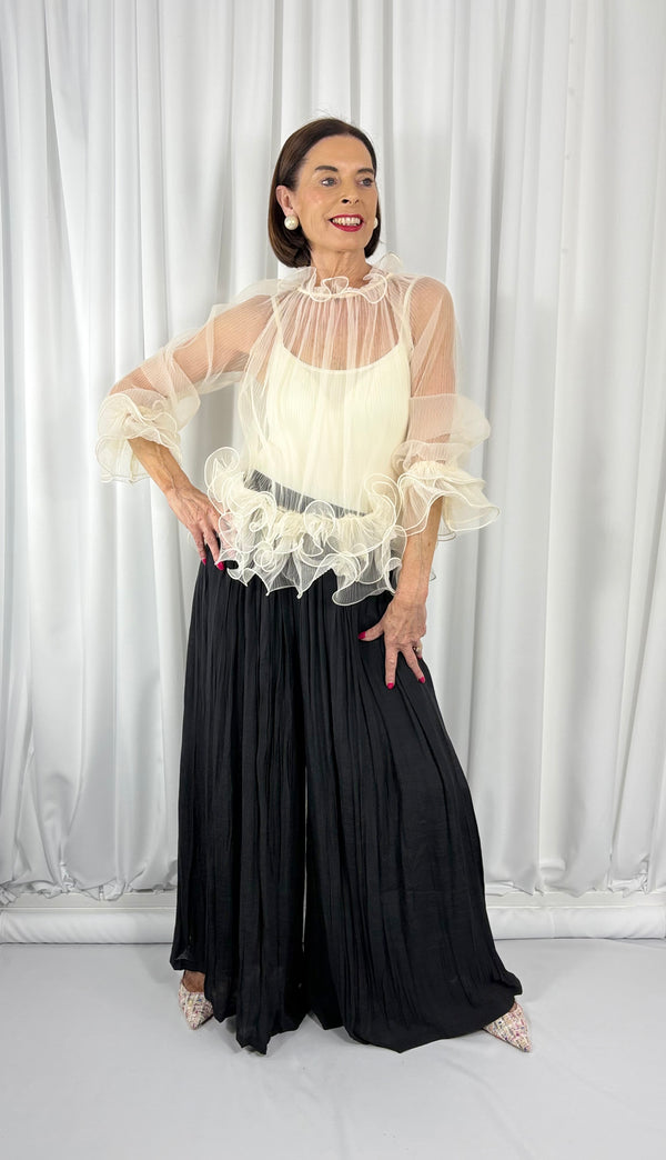 Julitte Top in Beige - Bond Street Store