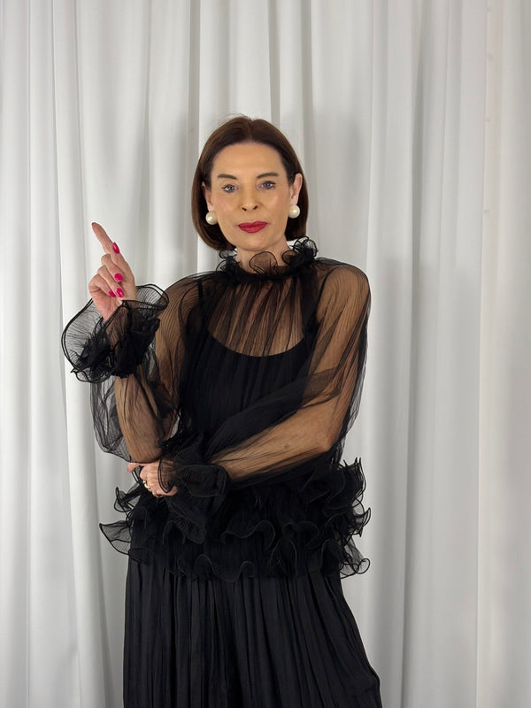 Julitte Top in Black - Bond Street Store