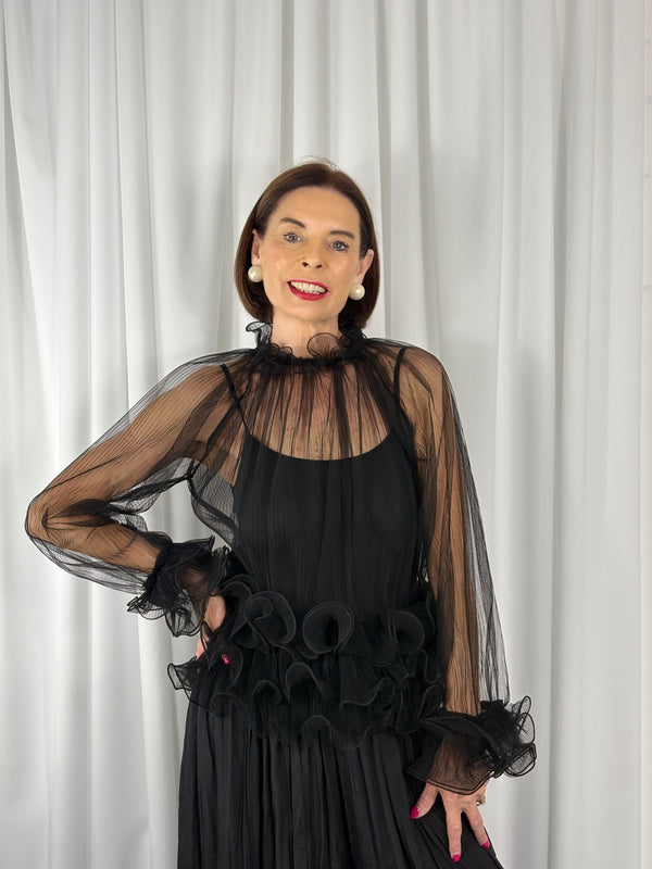 Julitte Top in Black - Bond Street Store