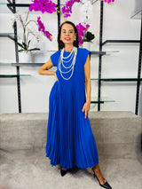 Florenze Dress in royal blue