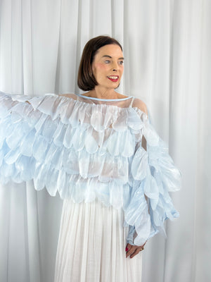 Navada Top in baby blue