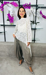 Pizzo Top in Cream