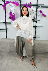 Pizzo Top in Cream