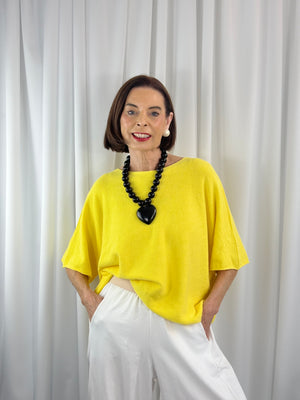 Saliyan knitwear in yellow