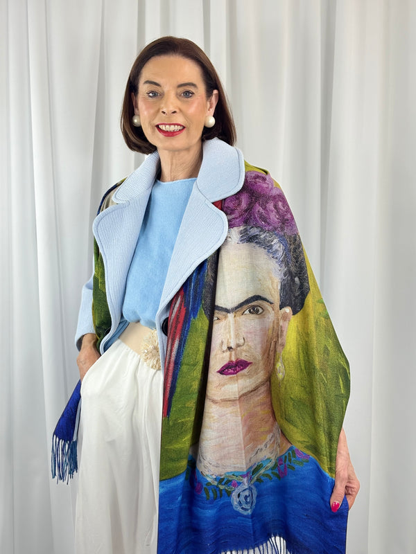 Florence Scarf in multi green