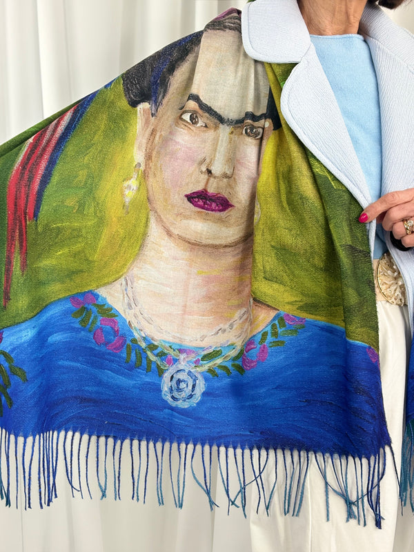 Florence Scarf in multi green