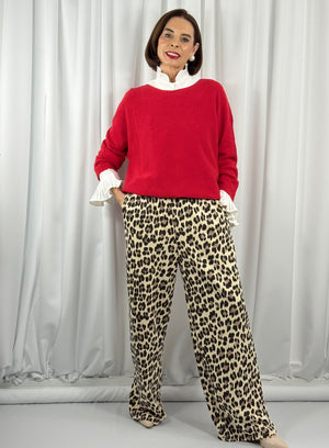 Matilda fine knitwear in red - Bond Street Store