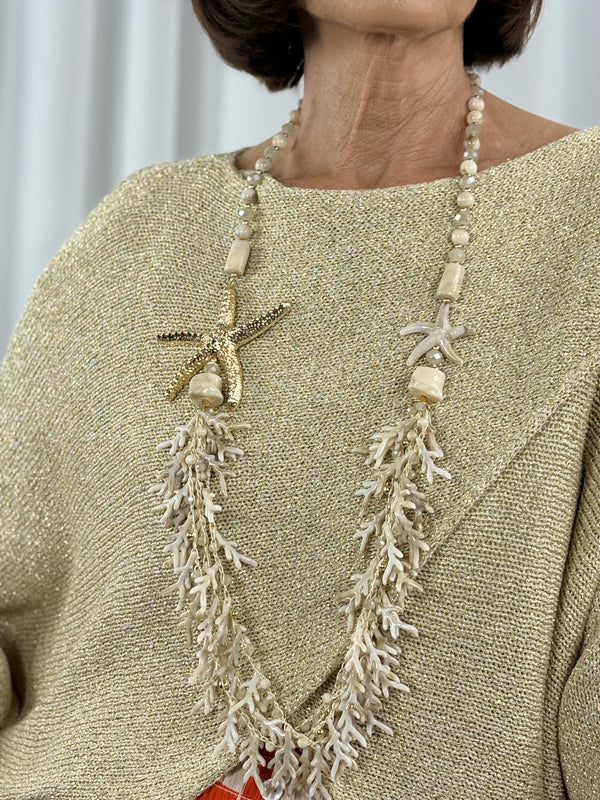 Shell Starfish necklace - Bond Street Store
