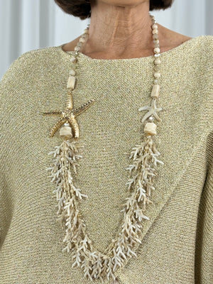 Shell Starfish necklace - Bond Street Store