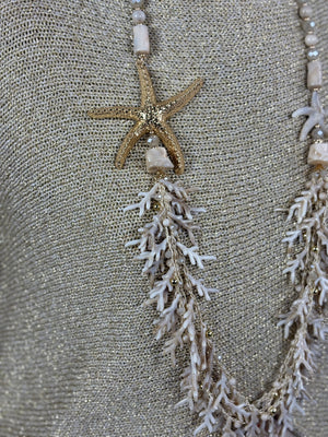 Shell Starfish necklace - Bond Street Store