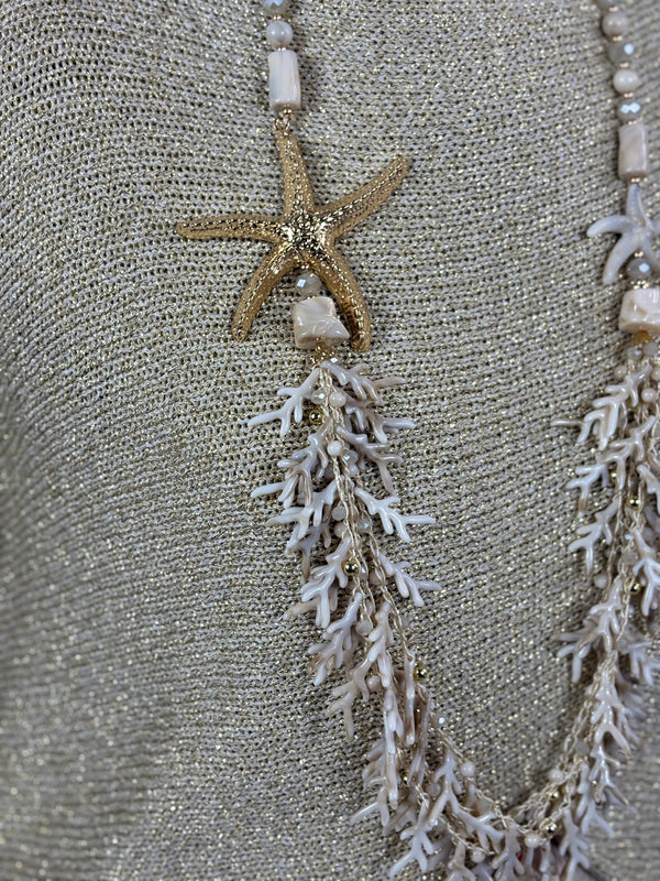 Shell Starfish necklace - Bond Street Store