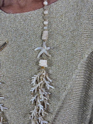 Shell Starfish necklace - Bond Street Store